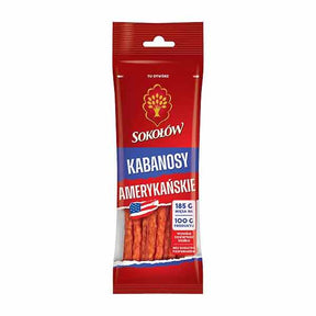 Sokolow American Kabanos 120g – available from Foodsklep with UK delivery