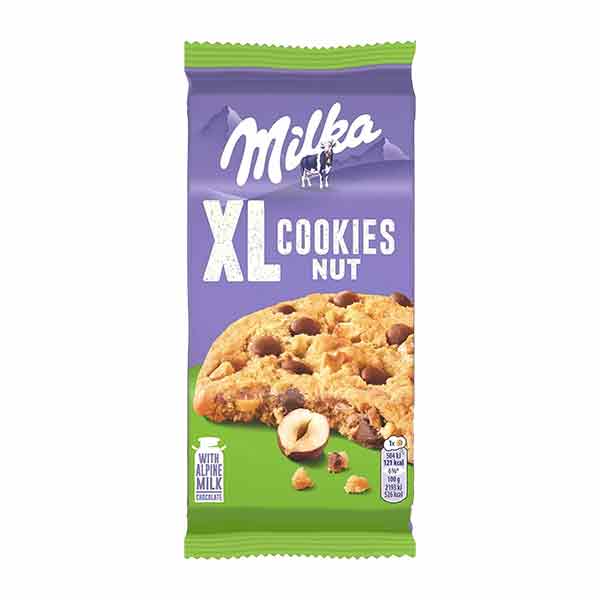 Milka XL Hazelnut Cookies 184g