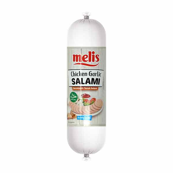 Melis Chicken Garlic Salami 500g