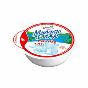 Mlekpol Full Fat Mazurski Curd Cheese 275g – available from Foodsklep with UK delivery