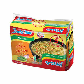 Indomie Chicken 5 Pack Noodles 350g – available from Foodsklep with UK delivery