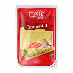 Melis Sliced Emmental Cheese 150g – available from Foodsklep with UK delivery
