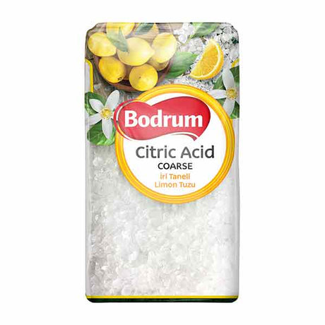 Bodrum Citric Acid Coarse 800g — pure lemon salt for cooking and preserving from Foodsklep