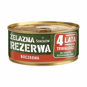 Sokolow Canned Bacon Pork Chop 300g – available from Foodsklep with UK delivery