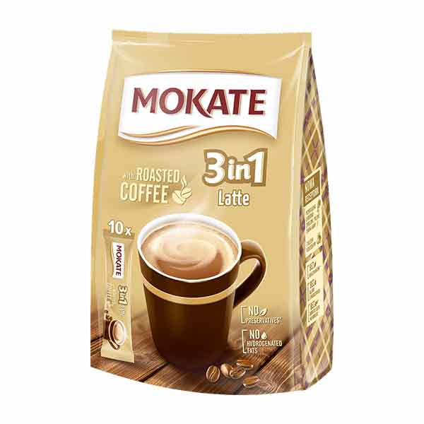 Mokate Latte 3in1 Coffee 150g