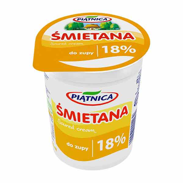 Piatnica Smietana 18% 400g