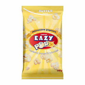 Eazy Pop Buttered Pop Popcorn 85g – available from Foodsklep with UK delivery