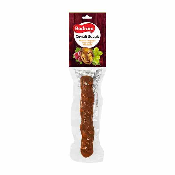 Bodrum Walnut & Grape Must - Churchkhela Cevizli Sucuk Snack 80g