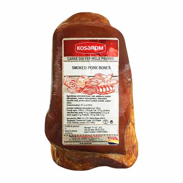 Kosarom Smoked Pork Bones Approx. 1kg