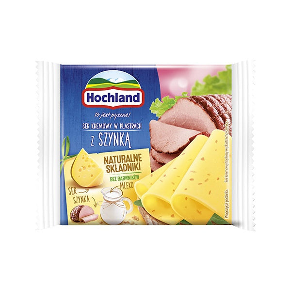Hochland Sliced Cheese with Ham 130g