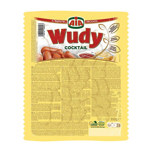 Aia Wudy Cocktail Sausages 350g — Italian mini sausages from Foodsklep