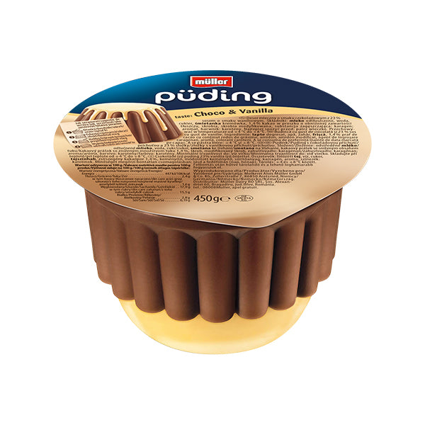 Muller Pudding Choco with Vanilla 450g