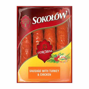 Sokolow Sausage with Turkey & Chicken Approx. 700g – available from Foodsklep with UK delivery