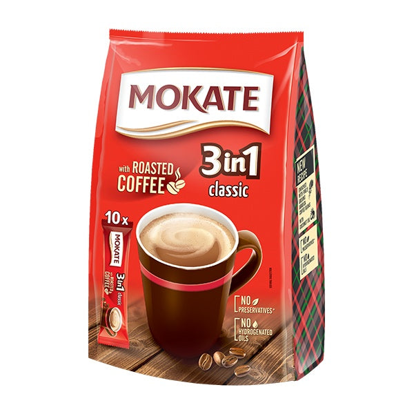 Mokate Instant 3in1 Coffee Sticks 170g