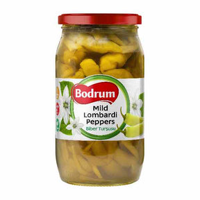 Bodrum Mild Lombardi Peppers 840g – available from Foodsklep with UK delivery