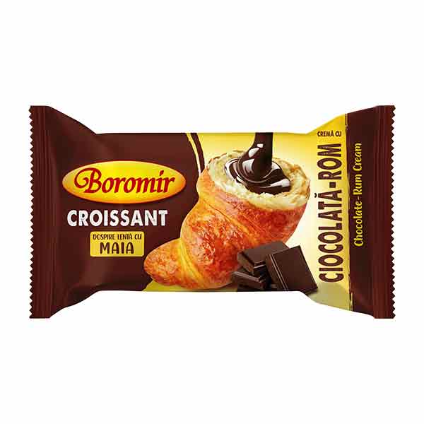 Boromir Croissant with Chocolate Rom Cream 60g