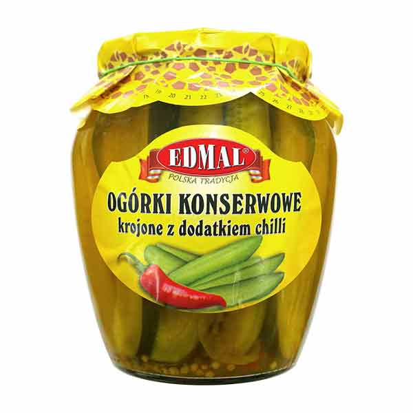 Edmal Cucumber with Chili 720ml