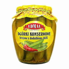 Edmal Cucumber with Chili 720ml – available from Foodsklep with UK delivery