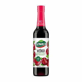 Lowicz Cherry Syrup 400ml – available from Foodsklep with UK delivery