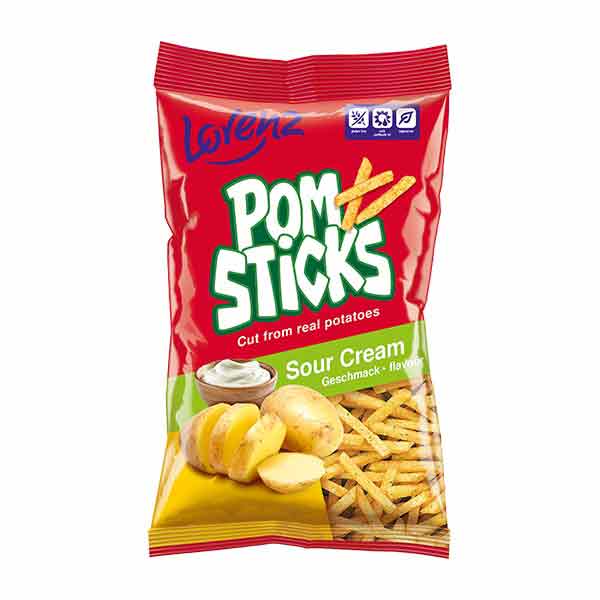 Crunchips Pomsticks Sour Cream 85g