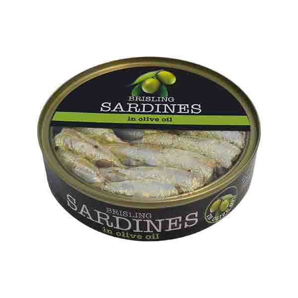 Brivais Vilnis Brisling Sardines in Olive Oil 160g