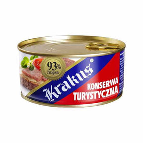 Krakus Canned Meat Turystyczna 300g – available from Foodsklep with UK delivery
