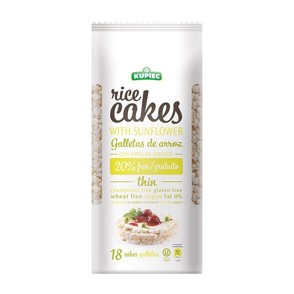 Kupiec Rice Cakes with Sunflower Seeds 84g