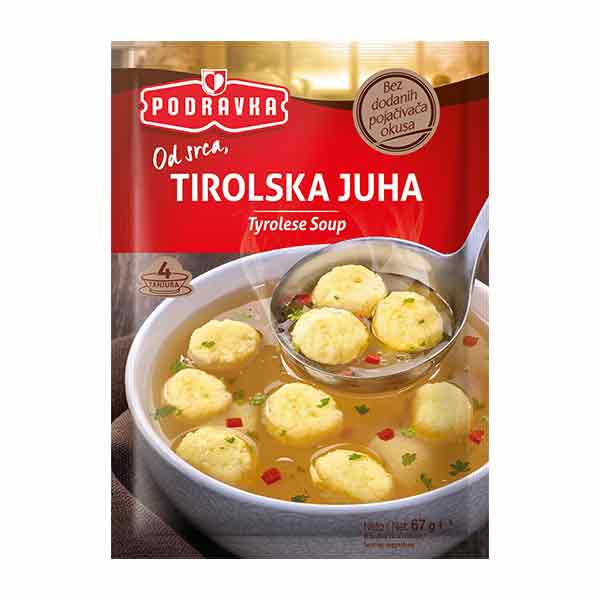 Podravka Halal Tyrolese Soup 67g