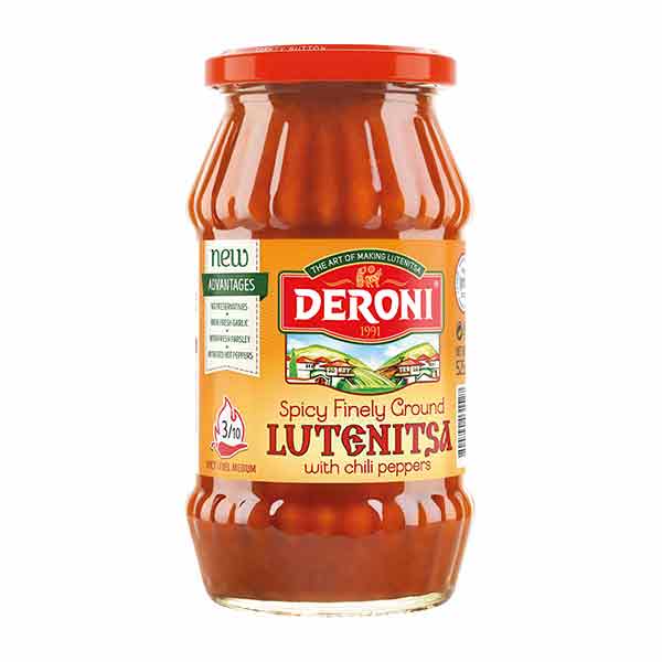 Deroni Appetising Hot Lutenitsa 520g