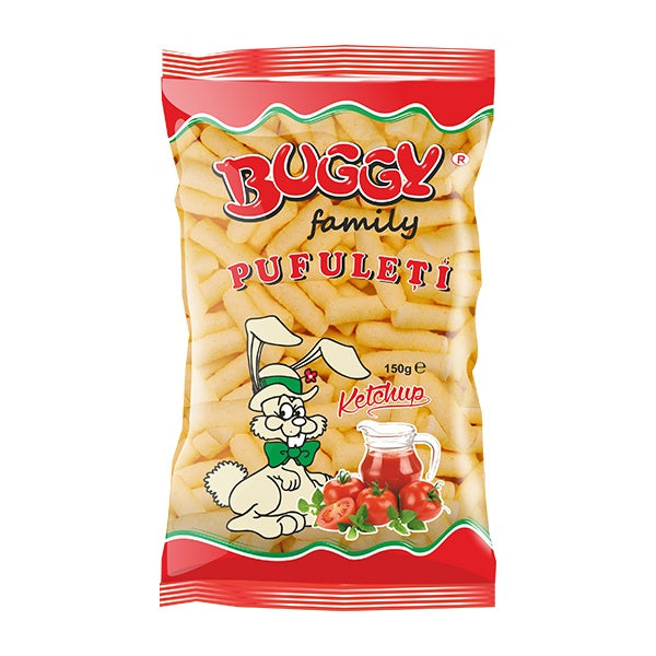 Buggy Ketchup Corn Flips 150g