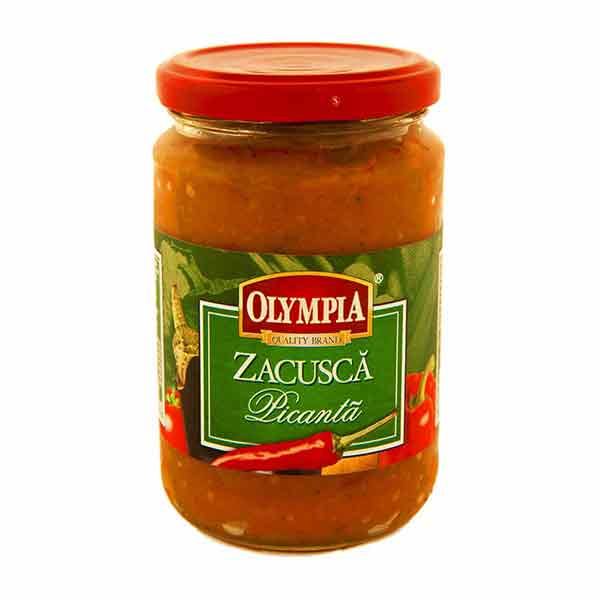 Olympia Eggplant in Hot Sauce Ready Meal 314g