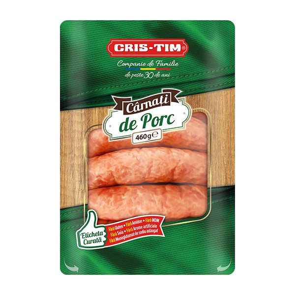 Cristim Jumbo Pork Sausages 460g