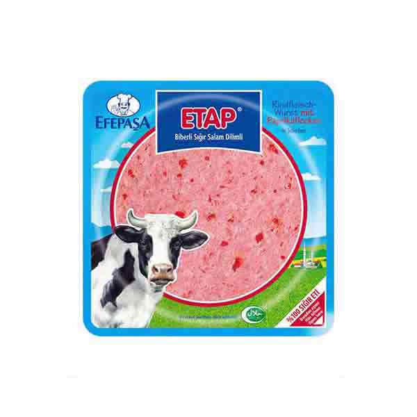 Efepasa Sliced Etap Hot Beef Salami 150g