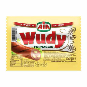 Aia Wudy Cheese Sausage 150g – available from Foodsklep with UK delivery