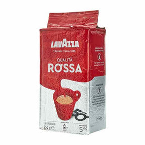 Lavazza Rossa Ground Coffee 250g – available from Foodsklep with UK delivery