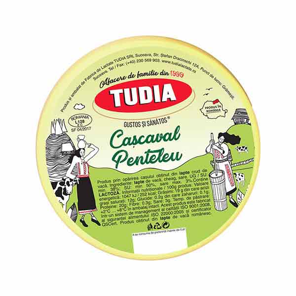 Tudia Penteleu Yellow Cheese 400g