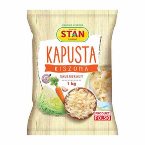Stan Sauerkraut In Bag 1kg – available from Foodsklep with UK delivery
