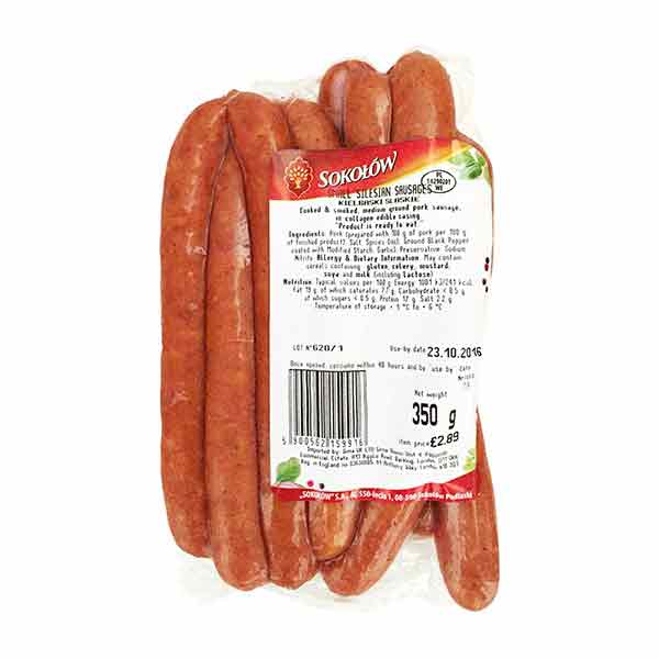 Sokolow Small Silesian Sausages 350g