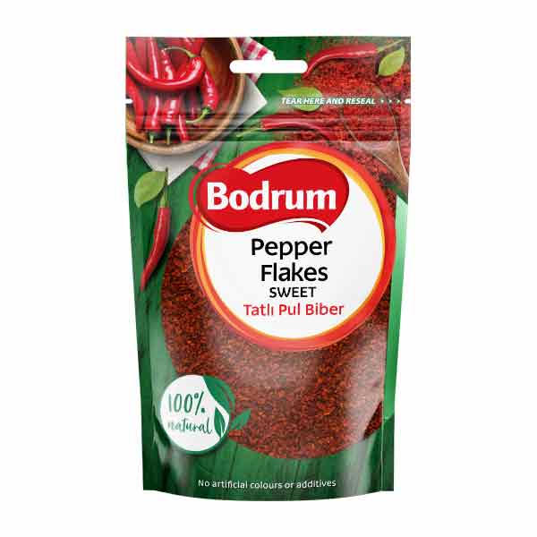 Bodrum Sweet Chilli Pepper Flakes 100g