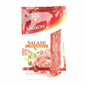 Sokolow Sliced Salami Pepperroni 100g – available from Foodsklep with UK delivery