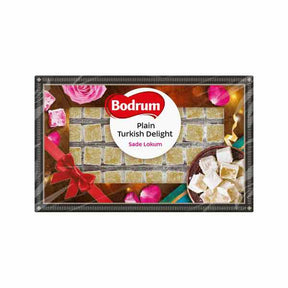 Bodrum Luxury Plain Turkish Delight 350g – available from Foodsklep with UK delivery