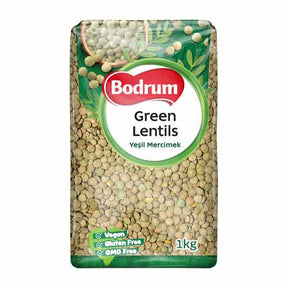 Bodrum Green Lentils 1kg – available from Foodsklep with UK delivery