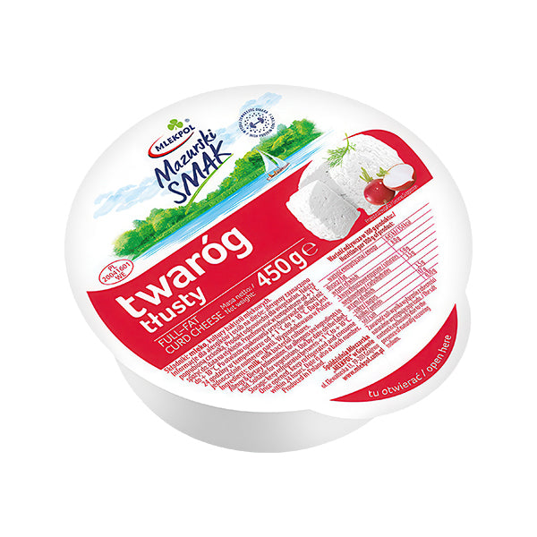 Mlekpol Full Fat Mazurski Curd Cheese 450g