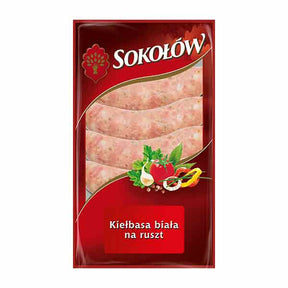 Sokolow BBQ White Sausage Approx. 750g – available from Foodsklep with UK delivery