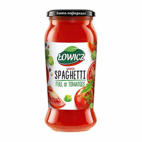 Lowicz Spaghetti Sauce 500g – available from Foodsklep with UK delivery