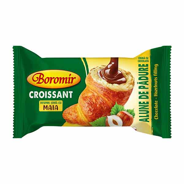 Boromir Croissant with Hazelnuts Chocolate Cream 60g