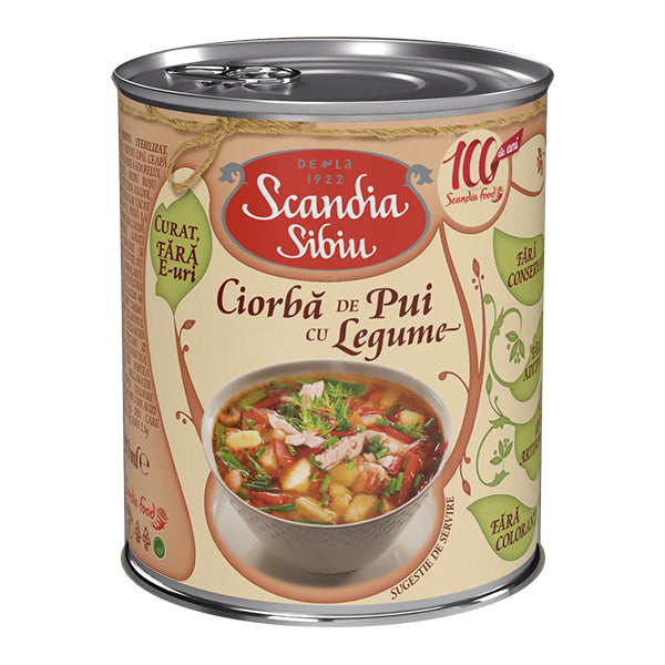 Scandia Sibiu Chicken Vegetable Soup 400g