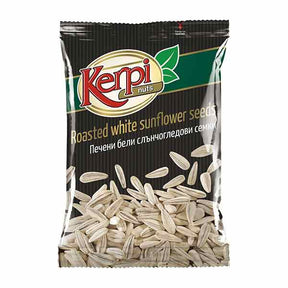 Kerpi Roasted & Salted White Sunflower Seeds 70g – available from Foodsklep with UK delivery