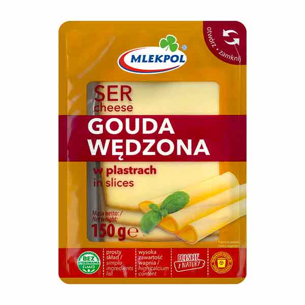 Mlekpol Smoked Gouda Slices 150g