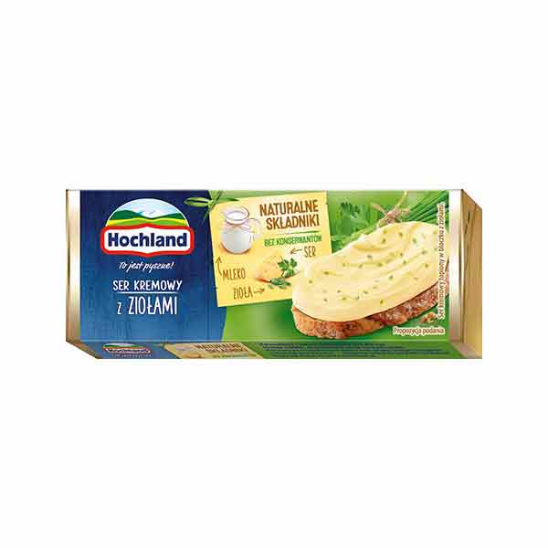 Hochland Block Cheese with Herbs Spread 90g